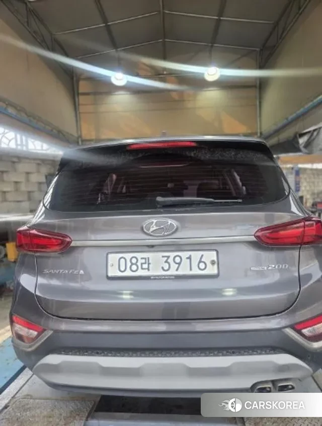 Hyundai Santa Fe TM 2019 Серый из Кореи, фото 2