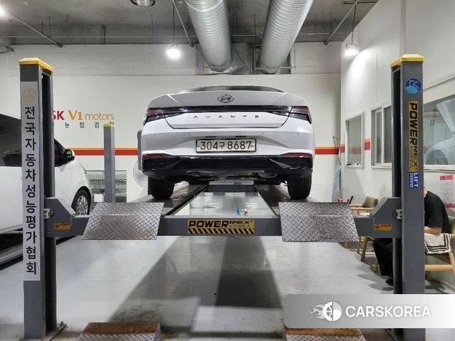 Hyundai Avante (CN7) 2022 Белый из Кореи, фото 2