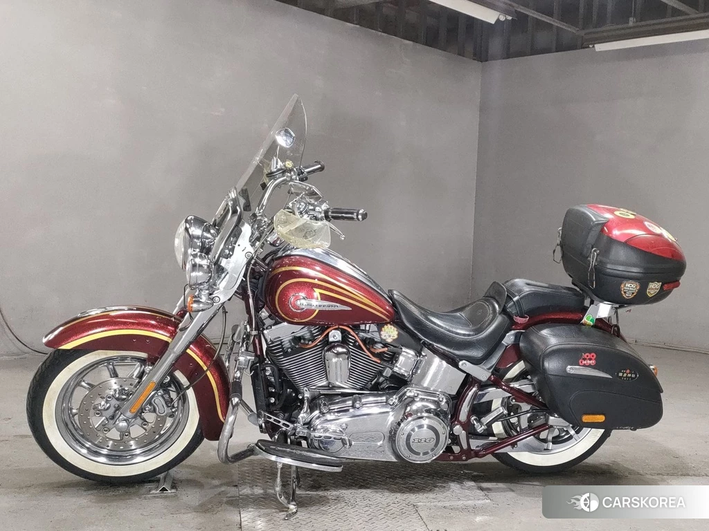 Проданный Harley-Davidson Softail Deluxe FLSTNSE1800 CV0 2014 из Японии, фото 2