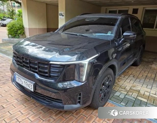 Kia The New Sorento 4th Generation 2024 Черный из Кореи, фото 3