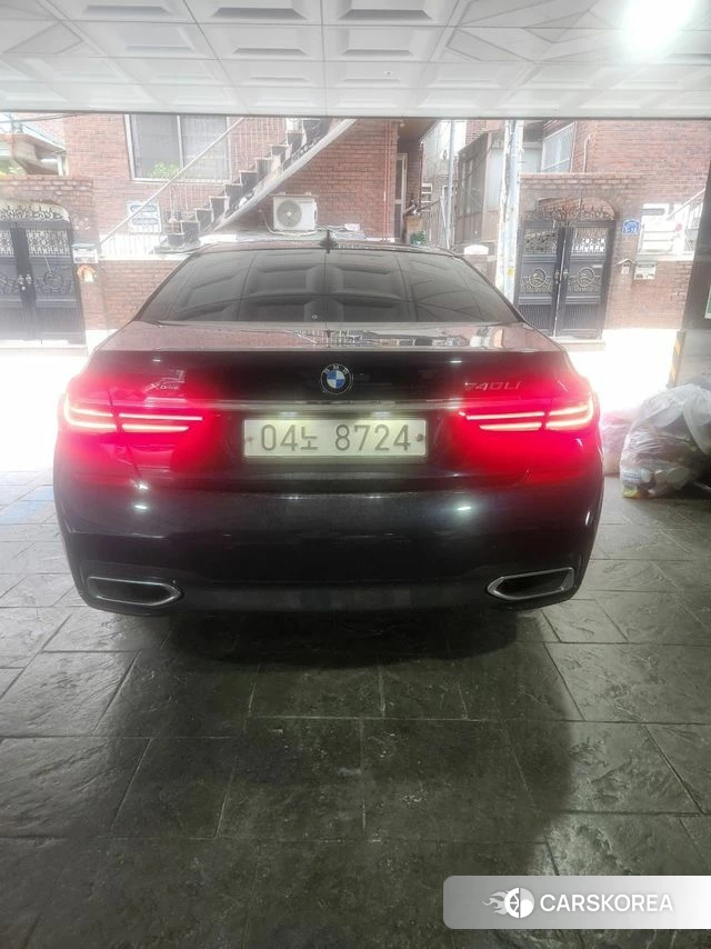 BMW 7 Series (G11) 2018 Черный из Кореи, фото 2