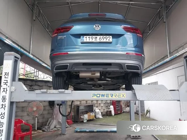 Volkswagen Tiguan Allspace 2020 Синий из Кореи, фото 2