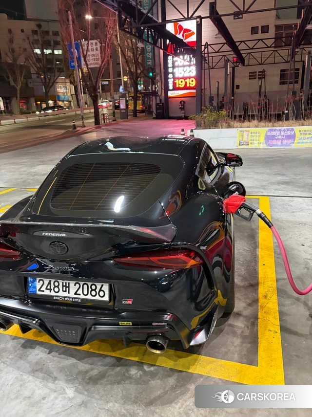 Toyota Supra 5th Generation 2022 Черный из Кореи, фото 2