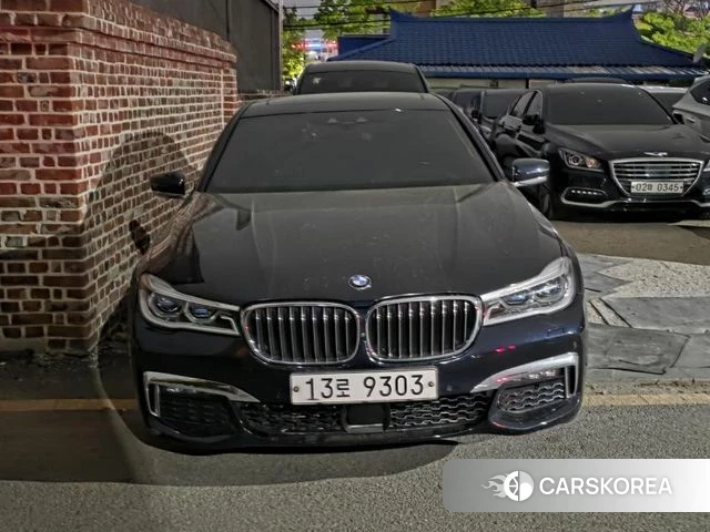 BMW 7 Series (G11) 2018 Черный из Кореи, фото 3