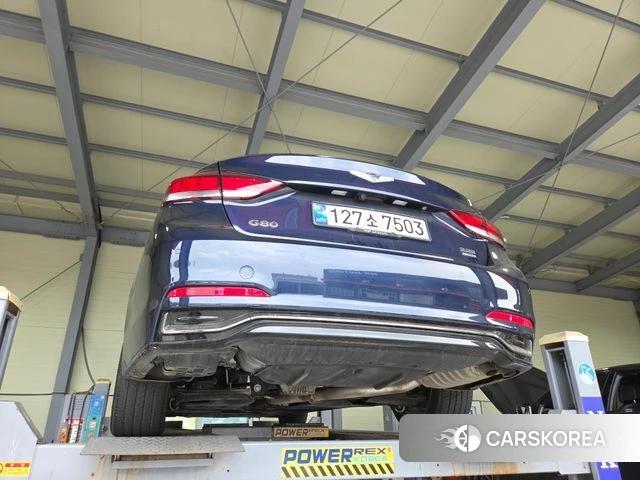 Genesis G80 2018 Синий из Кореи, фото 2