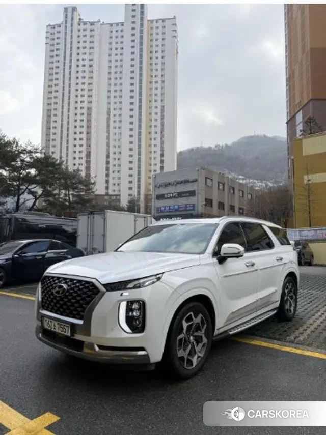 Hyundai Palisade 2022 Белый из Кореи, фото 2