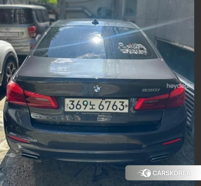 BMW 5 Series (G30) 2019 Серый из Кореи, фото 2