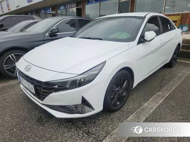 Hyundai Avante (CN7) 2022 Белый из Кореи, фото 5