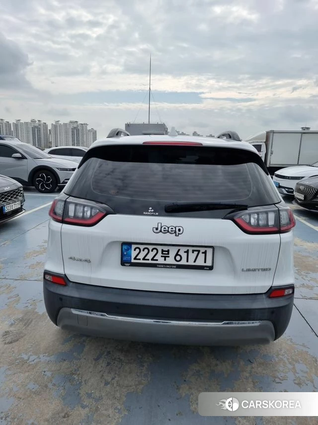 Jeep Cherokee (KL) 2022 Белый из Кореи, фото 2