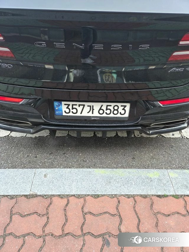 Genesis GV80 2020 Черный из Кореи, фото 2