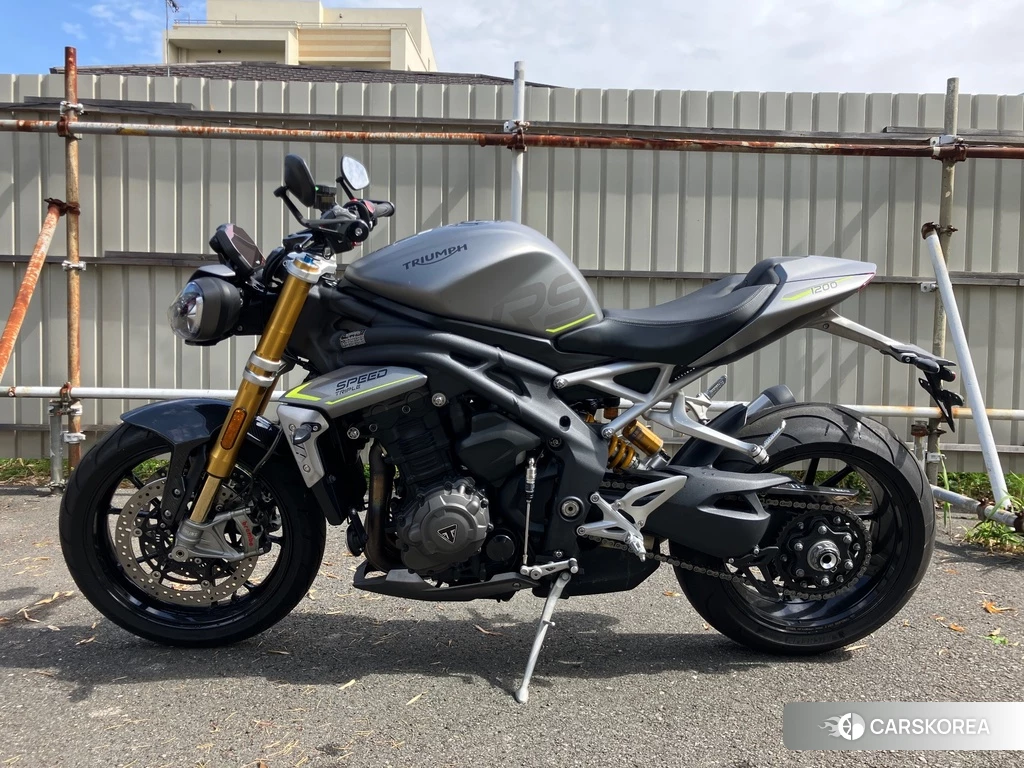 Проданный Triumph SPEED TRIPLE RS 2021 из Японии, фото 2