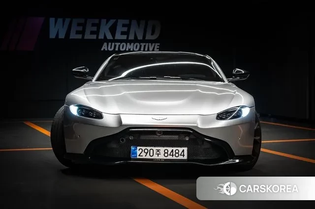 Aston Martin Vantage 2nd Generation 2019 Серебряный из Кореи, фото 2