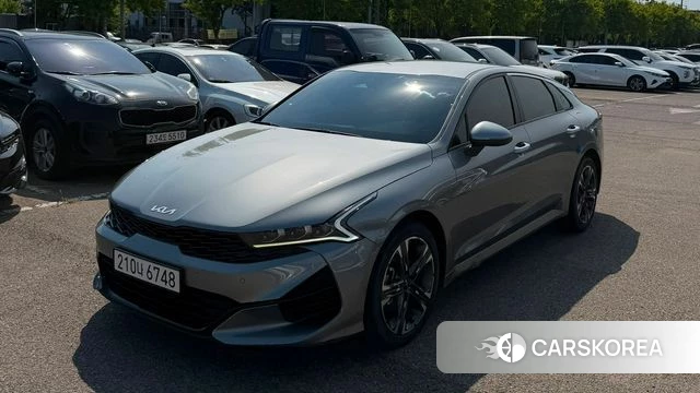 Kia K5 3rd generation 2022 Серый из Кореи, фото 5