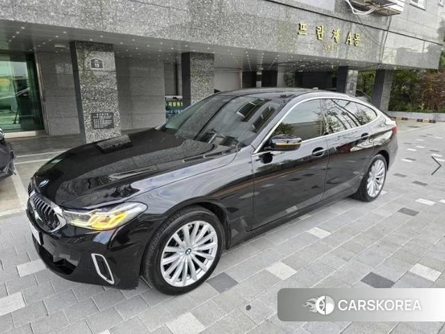 BMW 6 Series GT (G32) 2023 Черный из Кореи, фото 2