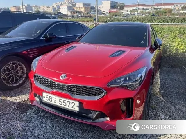Kia Stinger 2018 Красный из Кореи, фото 2