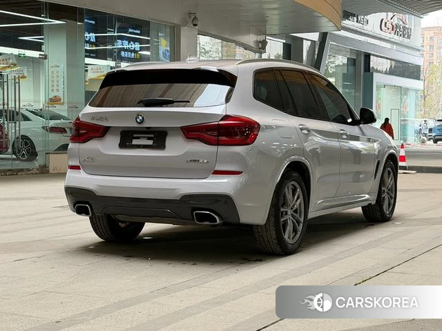 BMW X3 2021 Серебристо-серый из Китая, фото 5