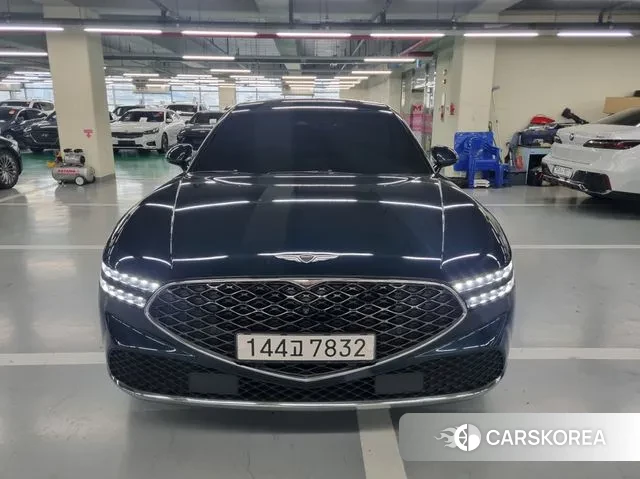 Genesis G90 (RS4) 2022 Синий из Кореи, фото 3