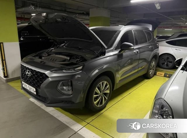 Hyundai Santa Fe TM 2019 Серый из Кореи, фото 2