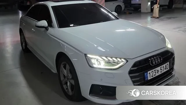 Audi A4 (B9) 2022 Белый из Кореи, фото 4