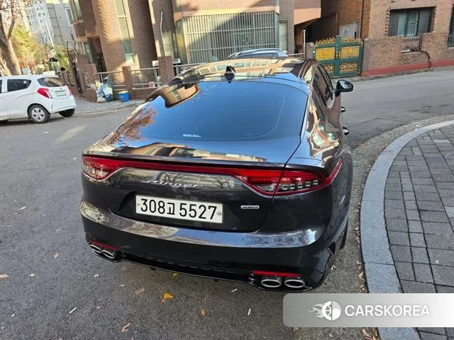 Kia Stinger Meister 2021 Черный из Кореи, фото 2