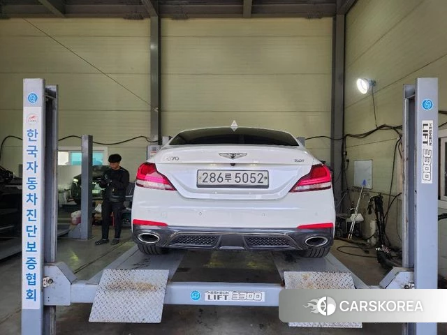 Genesis G70 2020 Белый из Кореи, фото 2