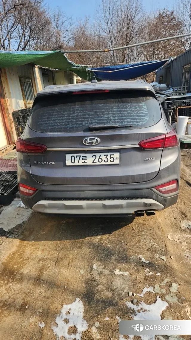 Hyundai Santa Fe TM 2018 Серый из Кореи, фото 2