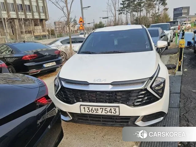 Kia Sportage 5th Generation 2022 Белый из Кореи, фото 6