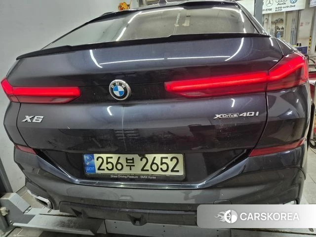 BMW X6 (G06) 2023 Черный из Кореи, фото 2