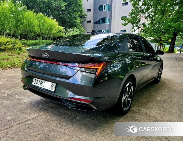 Hyundai Avante (CN7) 2020 Серый из Кореи, фото 2