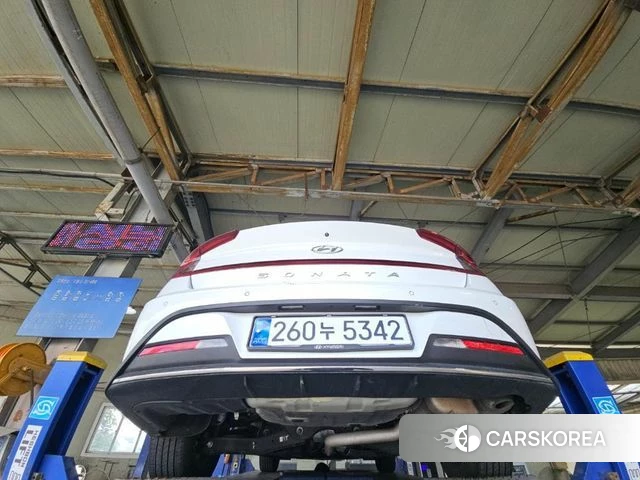 Hyundai Sonata (DN8) 2021 Белый из Кореи, фото 2