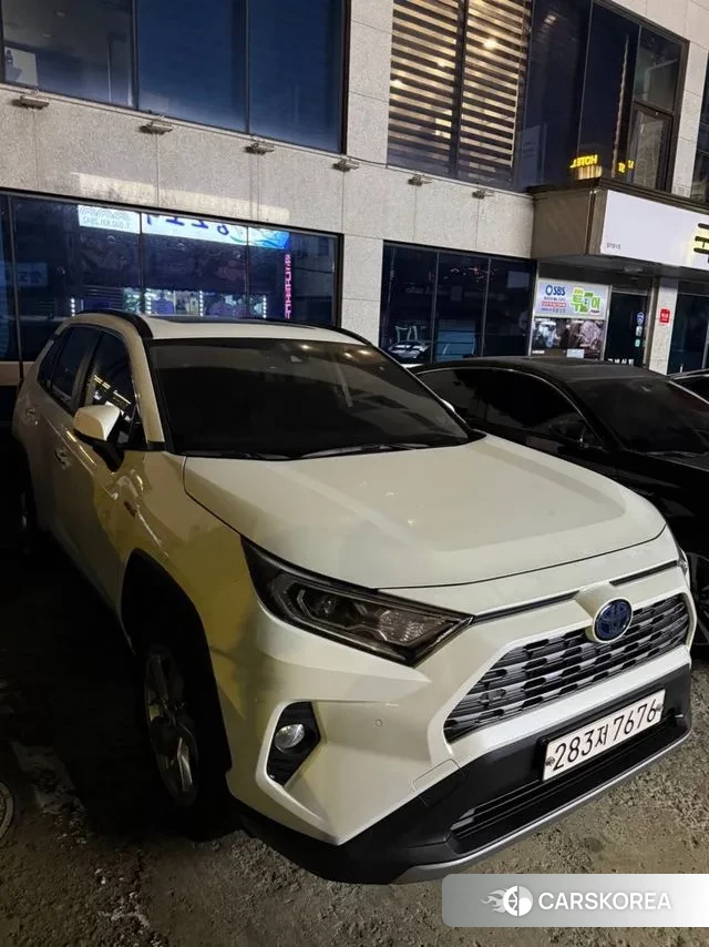 Toyota RAV4 5th Generation 2020 Белый из Кореи, фото 2