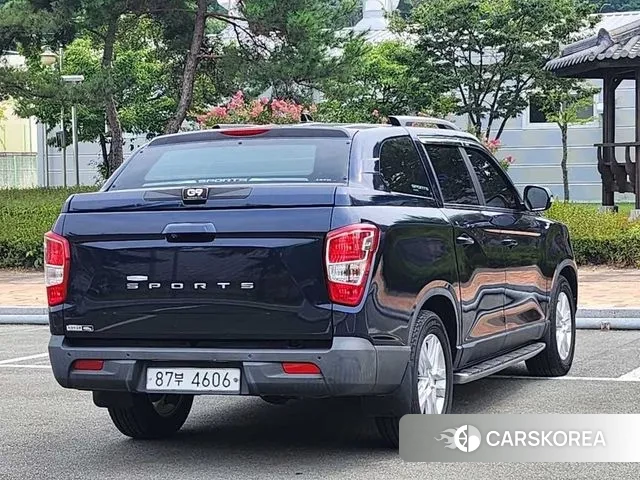 Ssangyong Rexton Sports 2018 Темно-зеленый из Кореи, фото 4