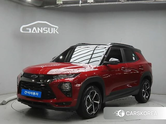 Chevrolet (GM Daewoo) Trailblazer 2020 Красный из Кореи, фото 2