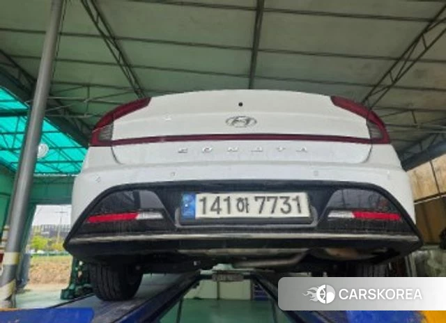 Hyundai Sonata (DN8) 2022 Белый из Кореи, фото 2