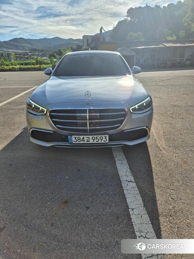 Mercedes-Benz S-Class W223 2022 Серебристо-серый из Кореи, фото 3