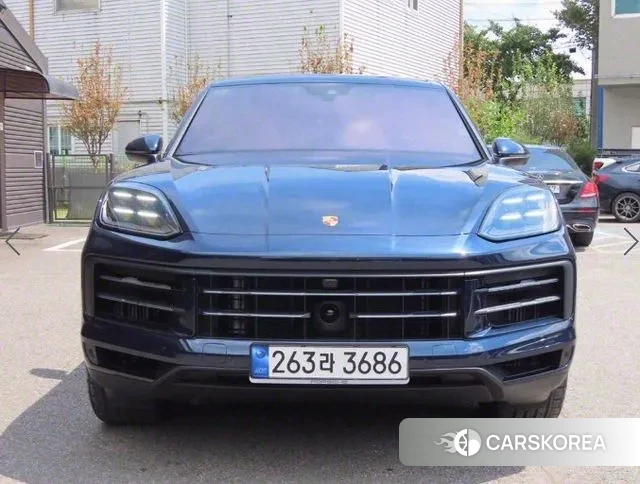 Porsche Cayenne (PO536) 2023 Синий из Кореи, фото 2