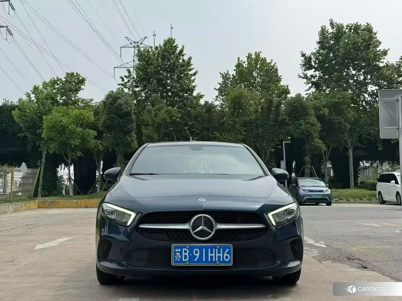 Mercedes-Benz A-class (imported) 2023 Синий из Китая, фото 2