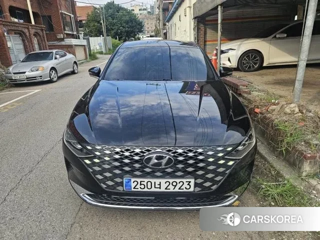 Hyundai The New Grandeur IG 2022 Черный из Кореи, фото 6