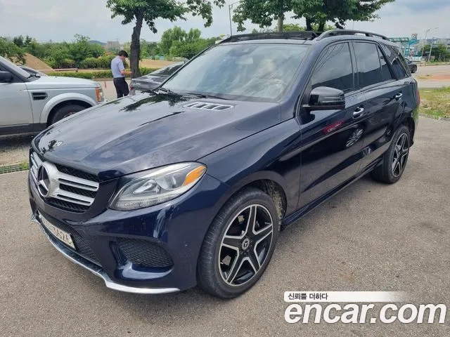 Mercedes-Benz GLE - Class W166 2018 Синий из Кореи, фото 6