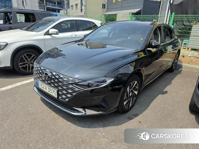 Hyundai The New Grandeur IG Hybrid 2022 Черный из Кореи, фото 5