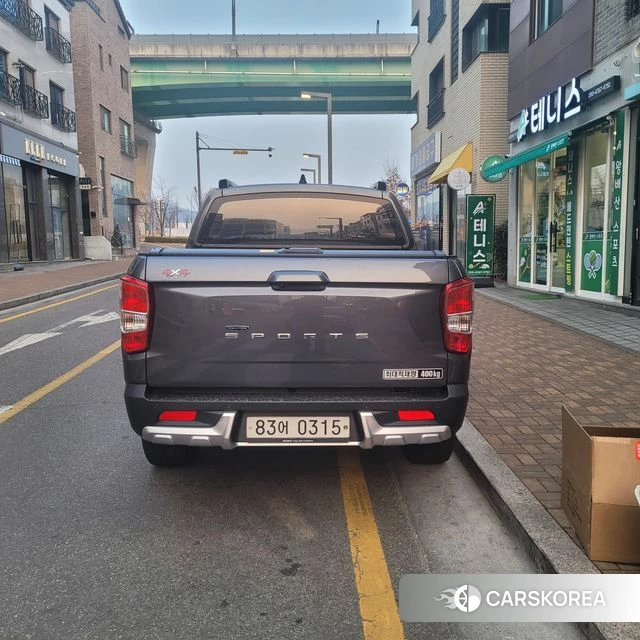Ssangyong Rexton Sports 2020 Серый из Кореи, фото 2
