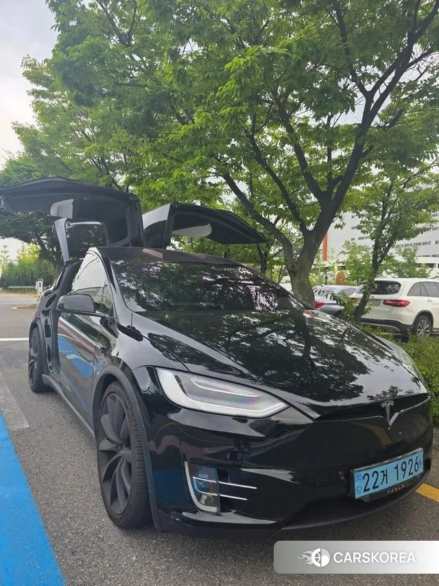 Tesla Model X 2020 Черный из Кореи, фото 3