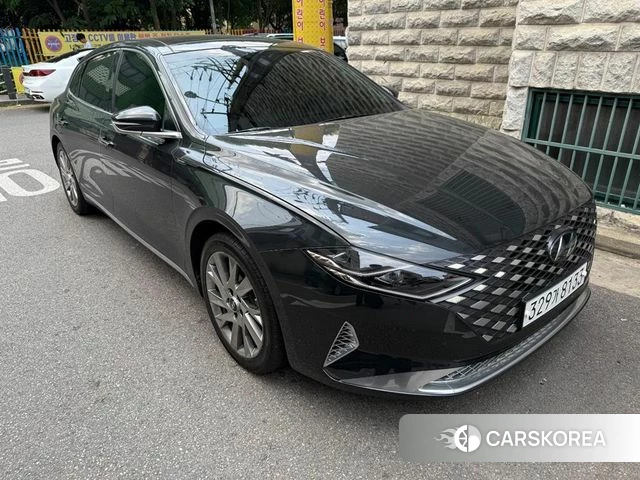 Hyundai The New Grandeur IG Hybrid 2019 Черный из Кореи, фото 6
