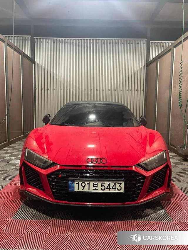 Audi R8 (4S) 2019 Красный из Кореи, фото 2