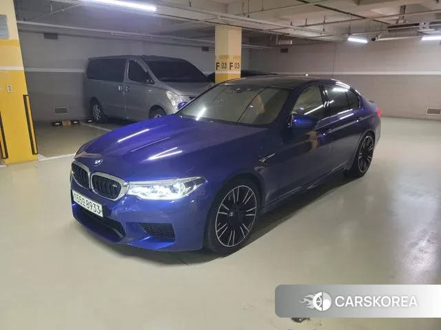 BMW M5 (F90) 2020 Синий из Кореи, фото 4