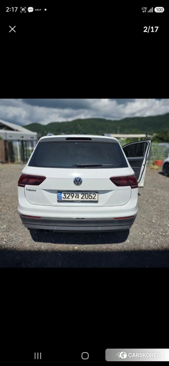 Volkswagen Tiguan second Generation 2020 Белый из Кореи, фото 2