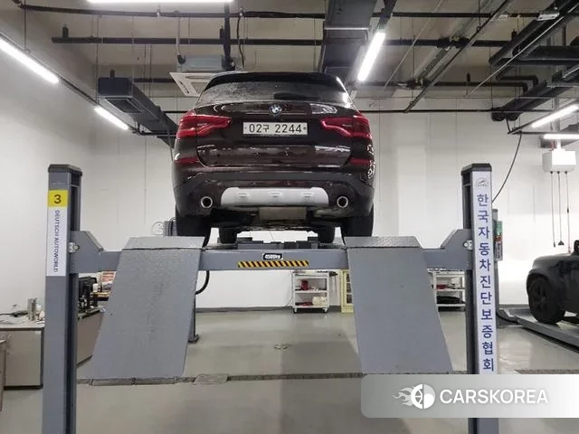 BMW X3 (G01) 2018 Коричневый из Кореи, фото 2