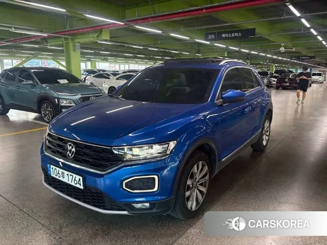 Volkswagen T-Roc 2021 Синий из Кореи, фото 3