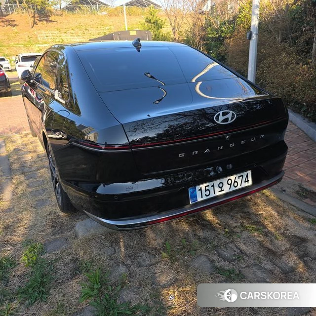 Hyundai Grandeur Hybrid (GN7) 2025 Черный из Кореи, фото 4