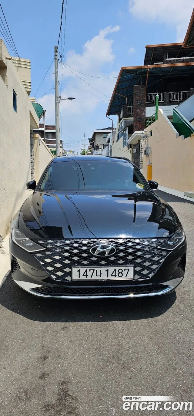 Hyundai The New Grandeur IG 2019 Черный из Кореи, фото 3